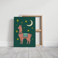 A Llama Who Keeps Good Company