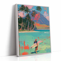 Tropical Shore, Board in Hand