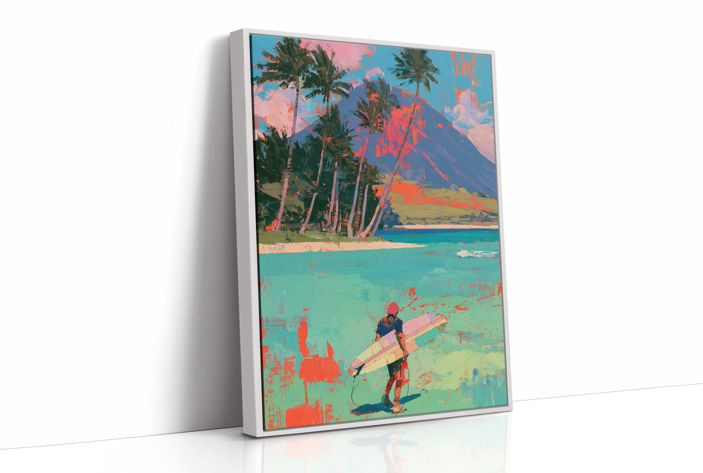 Tropical Shore, Board in Hand