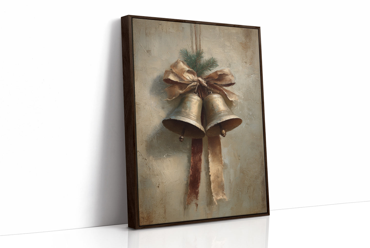 Yuletide Harmony: Silver Bells and Pine