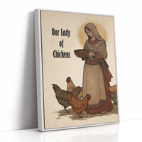 Sacred Hens And Rustic Charm