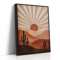 Desert Sun Paints Ancient Stories