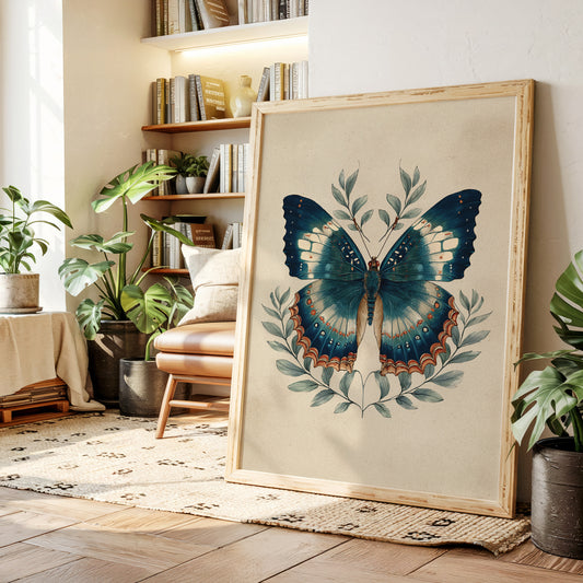 Wings Cradled by Nature's Embrace