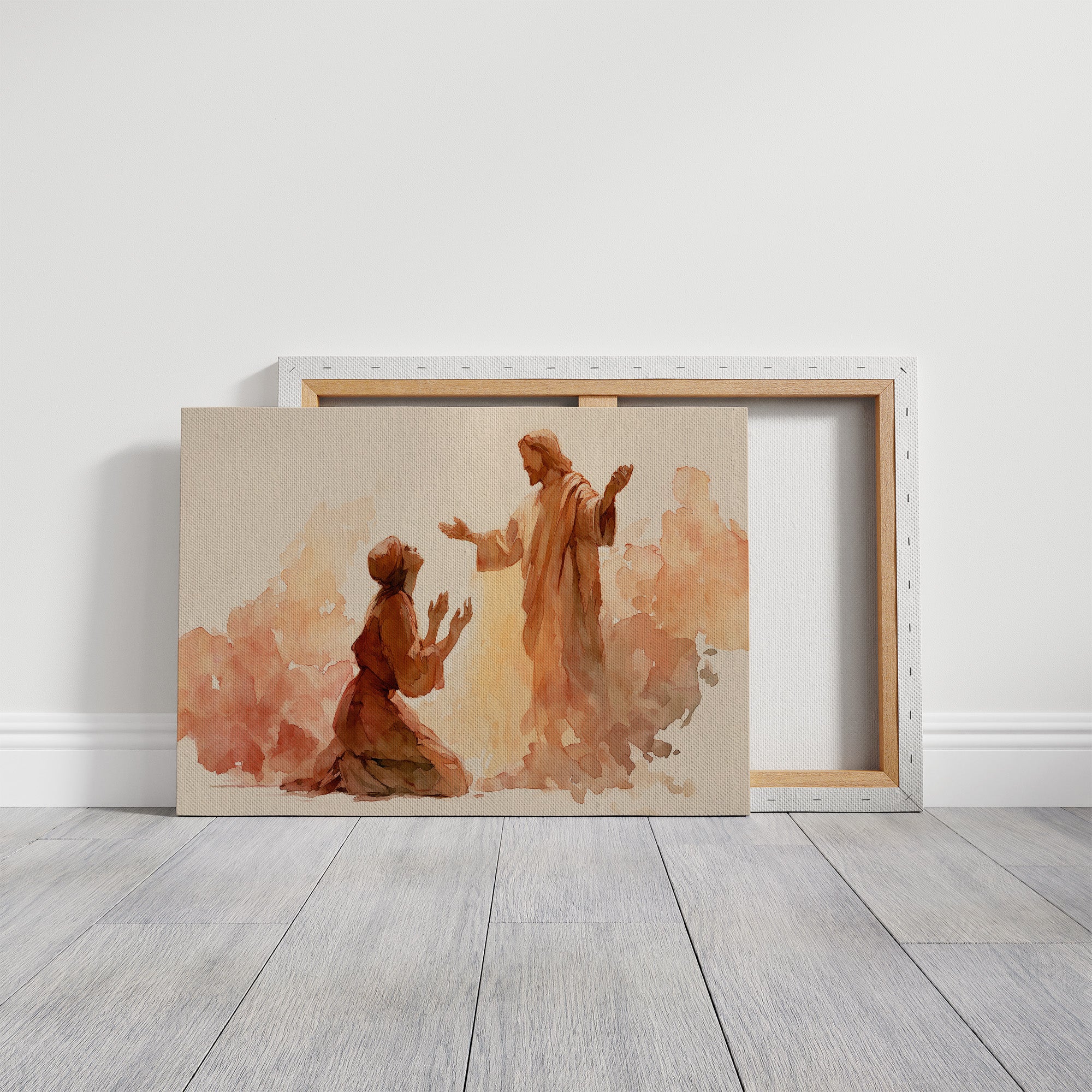 Faith Blooms In Amber Light