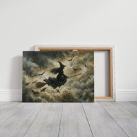 Flight Through Churning Skies