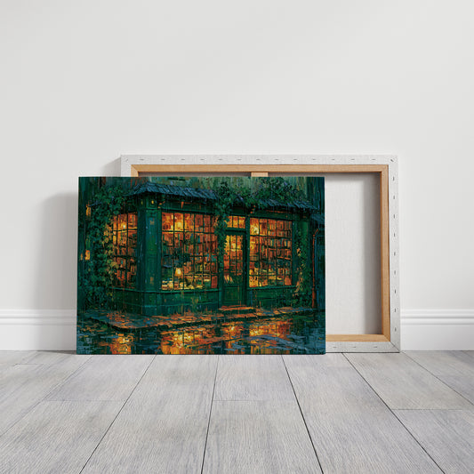 Rainlight on the Reading Room