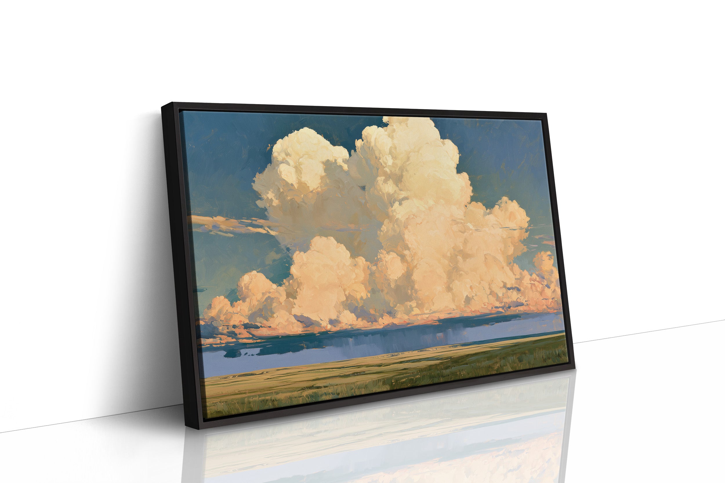 Storm Building Over The Plains