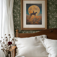 Moonlit Poppies Guide Night Riders