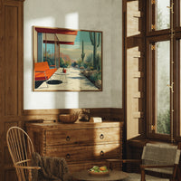Desert Modernism Greets Coral Dawn