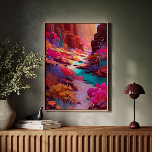 Colors of the Desert Embrace