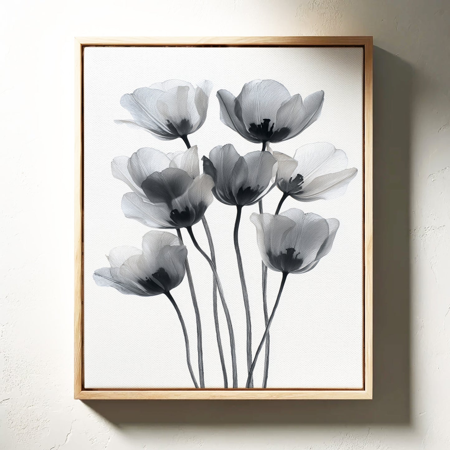 Tulips Dance In Silver Light