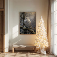 Arctic Wings Meet Winter Woods