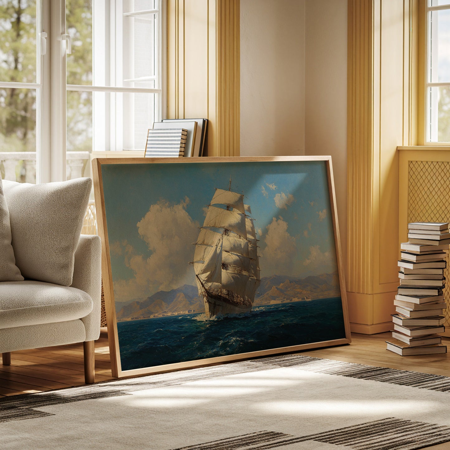 Tall Ship Charts Mediterranean Dreams