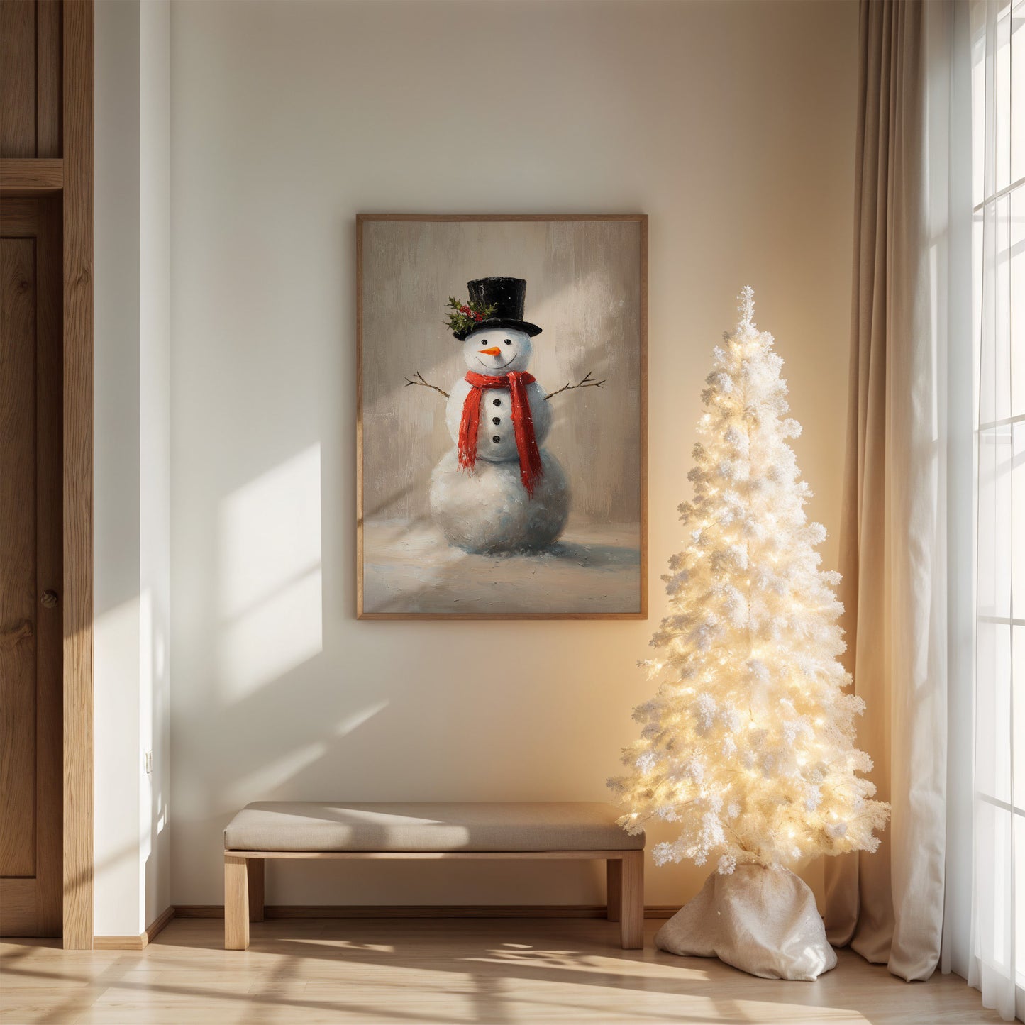 Frosty Brings December Magic Home
