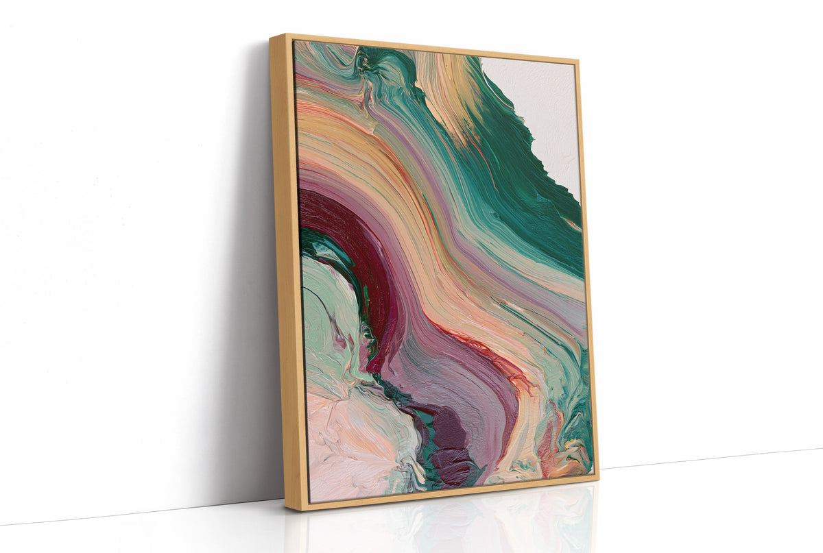 Emerald Wine Marbled Flow