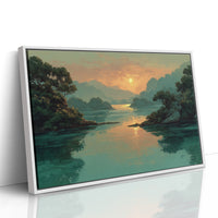 Sunset on Still Water