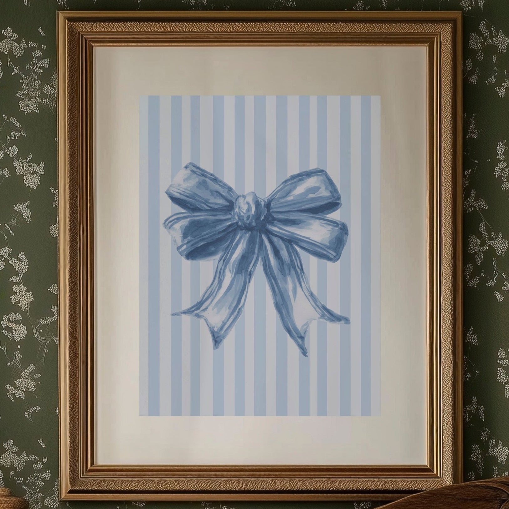 Tied Together in Soft Blues