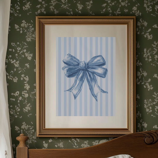 Tied Together in Soft Blues