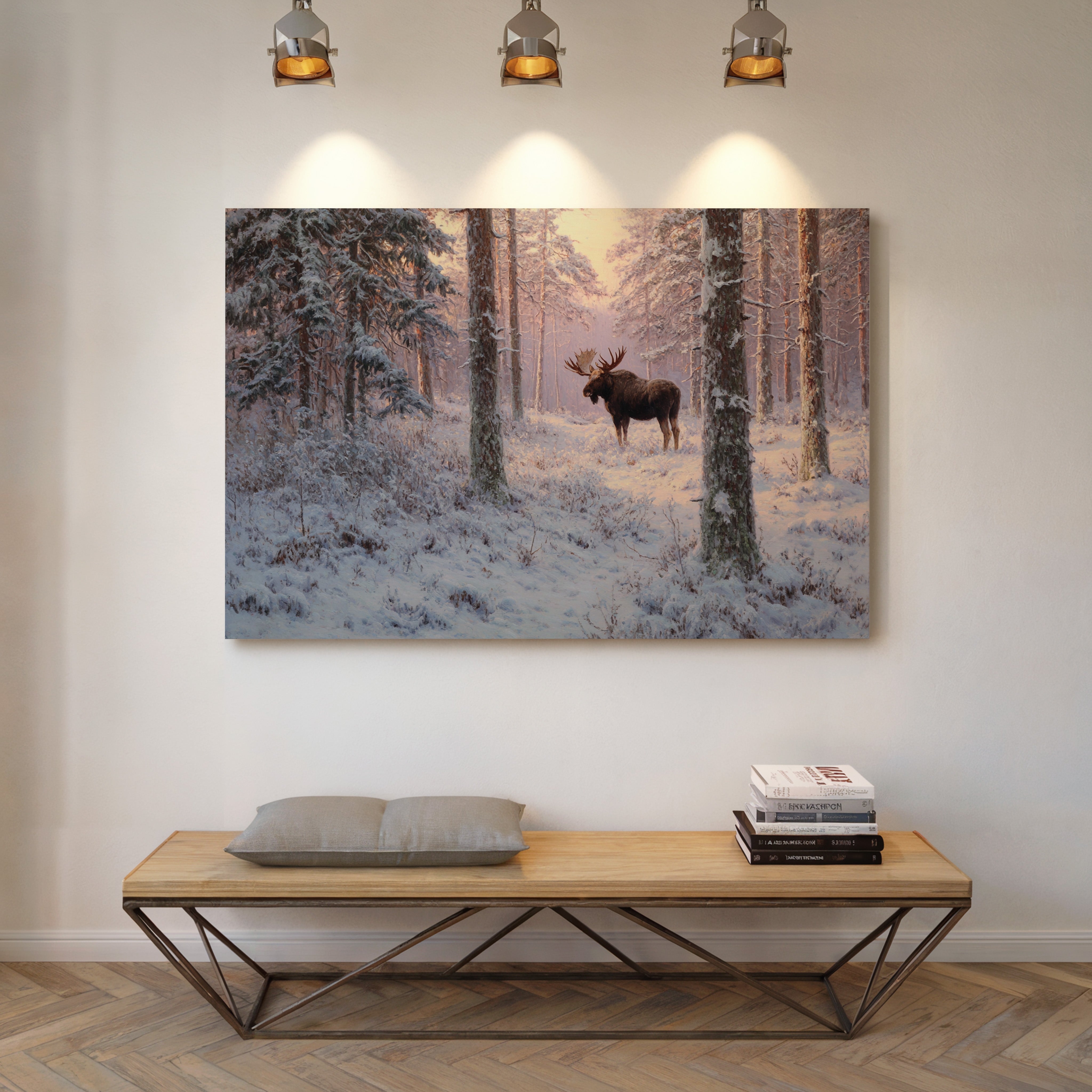 Winter's Light Finds Northern King