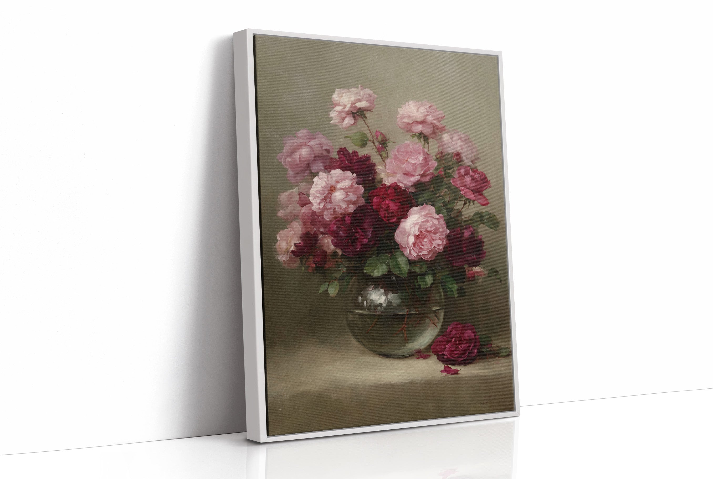 Blush and Burgundy in Bloom