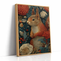 The Squirrel Who Stayed for the Flowers