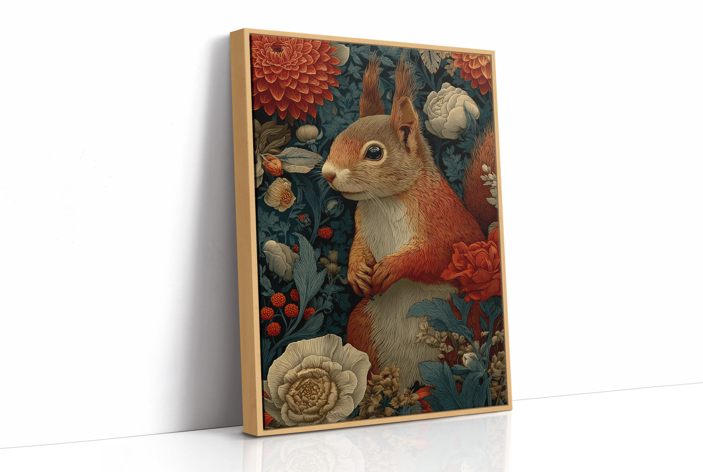 The Squirrel Who Stayed for the Flowers