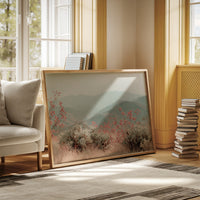 Desert Blossoms Paint Mountain Dreams