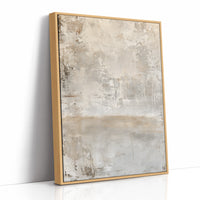 Weathered Neutral Plaster Abstract