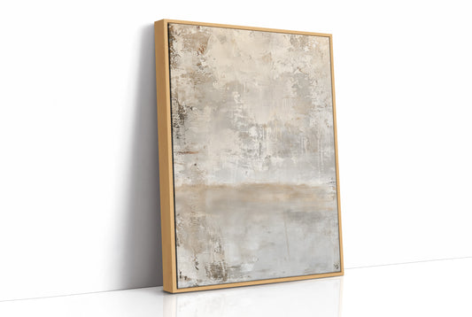 Weathered Neutral Plaster Abstract