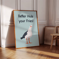 Seagull Seeks Seaside Snack Secrets