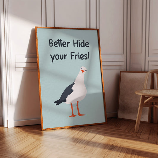 Seagull Seeks Seaside Snack Secrets