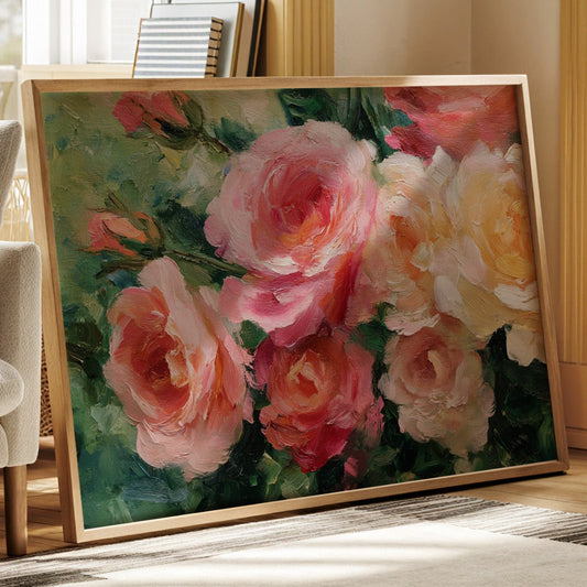 Summer Roses Paint Their Stories