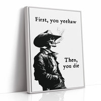 Cowboy's Last Cigarette Break