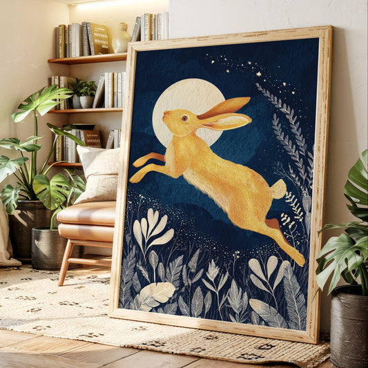 Chasing Moonlight Through Wildflower Fields