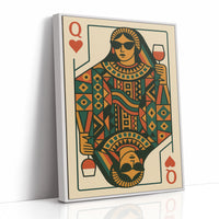 Modern Queen Sips Vintage Red