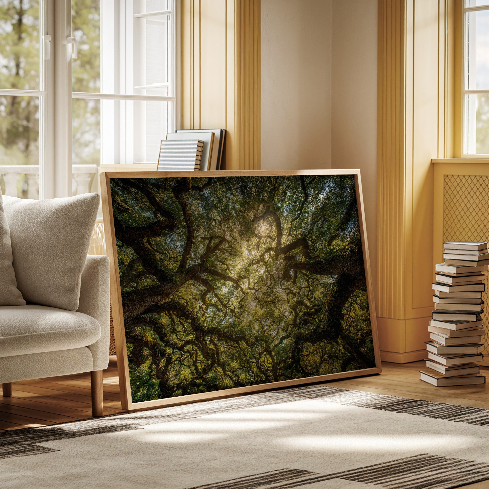 Ancient Oaks Weave Summer Light