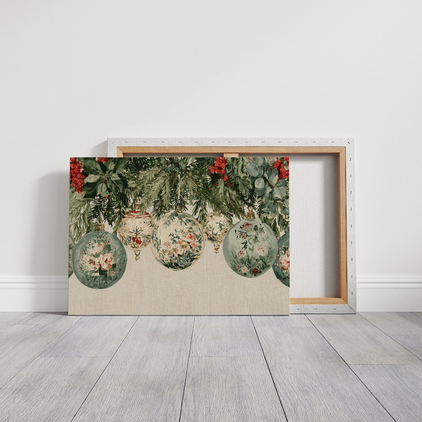 Roses Painted On Glass