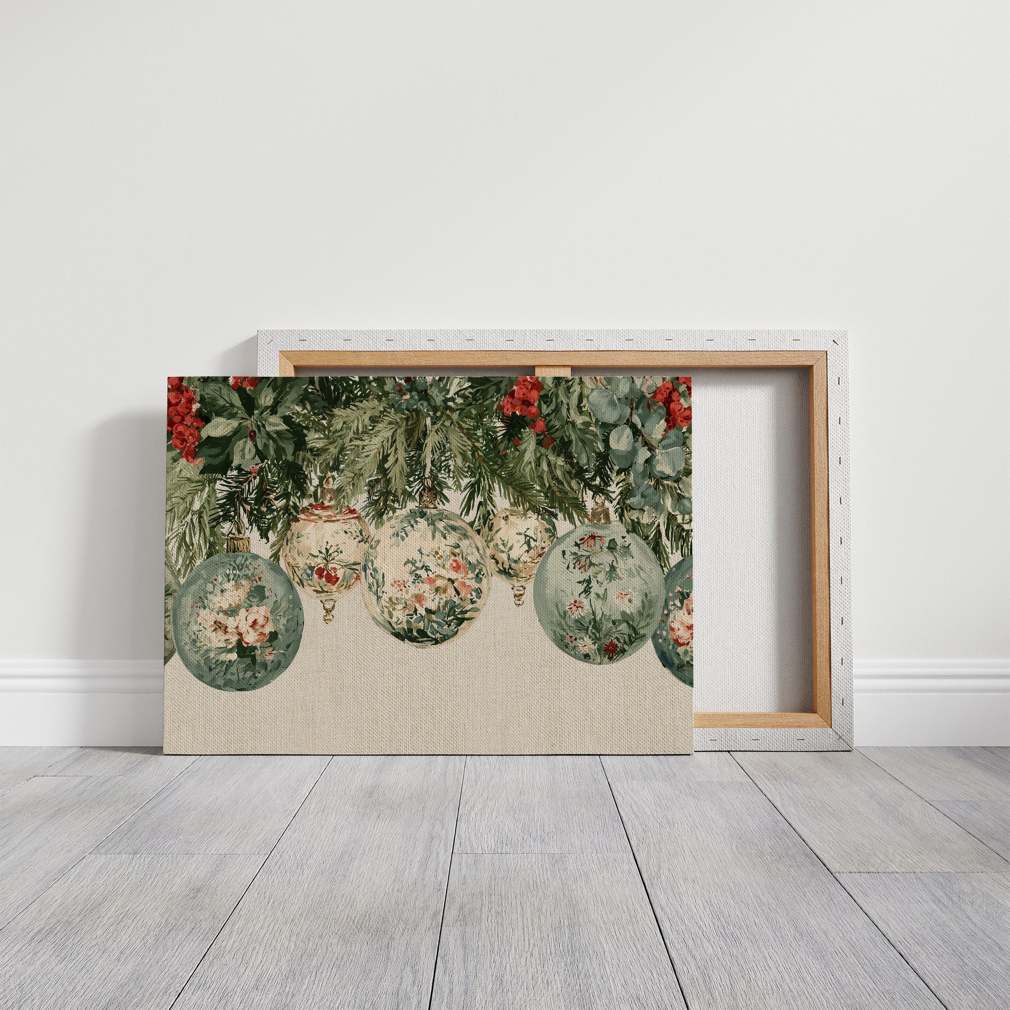 Roses Painted On Glass