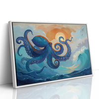 Ocean Dancer In Sunset Waves