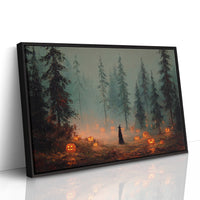 Misty Forest Lantern's Gaze