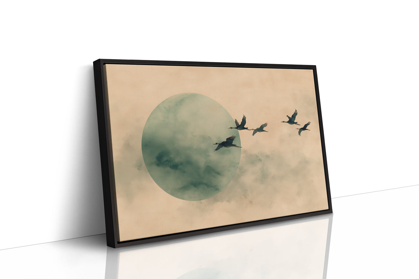 Birds Follow The Jade Moon