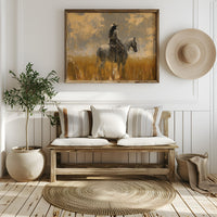 Rider in the Gold Field