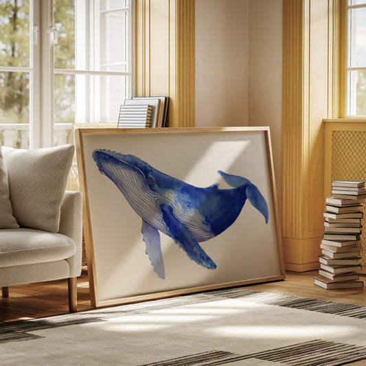 Ocean Giants Paint Their Stories Blue