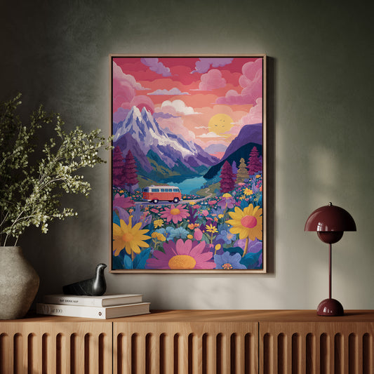 Journey Through Blooming Horizons