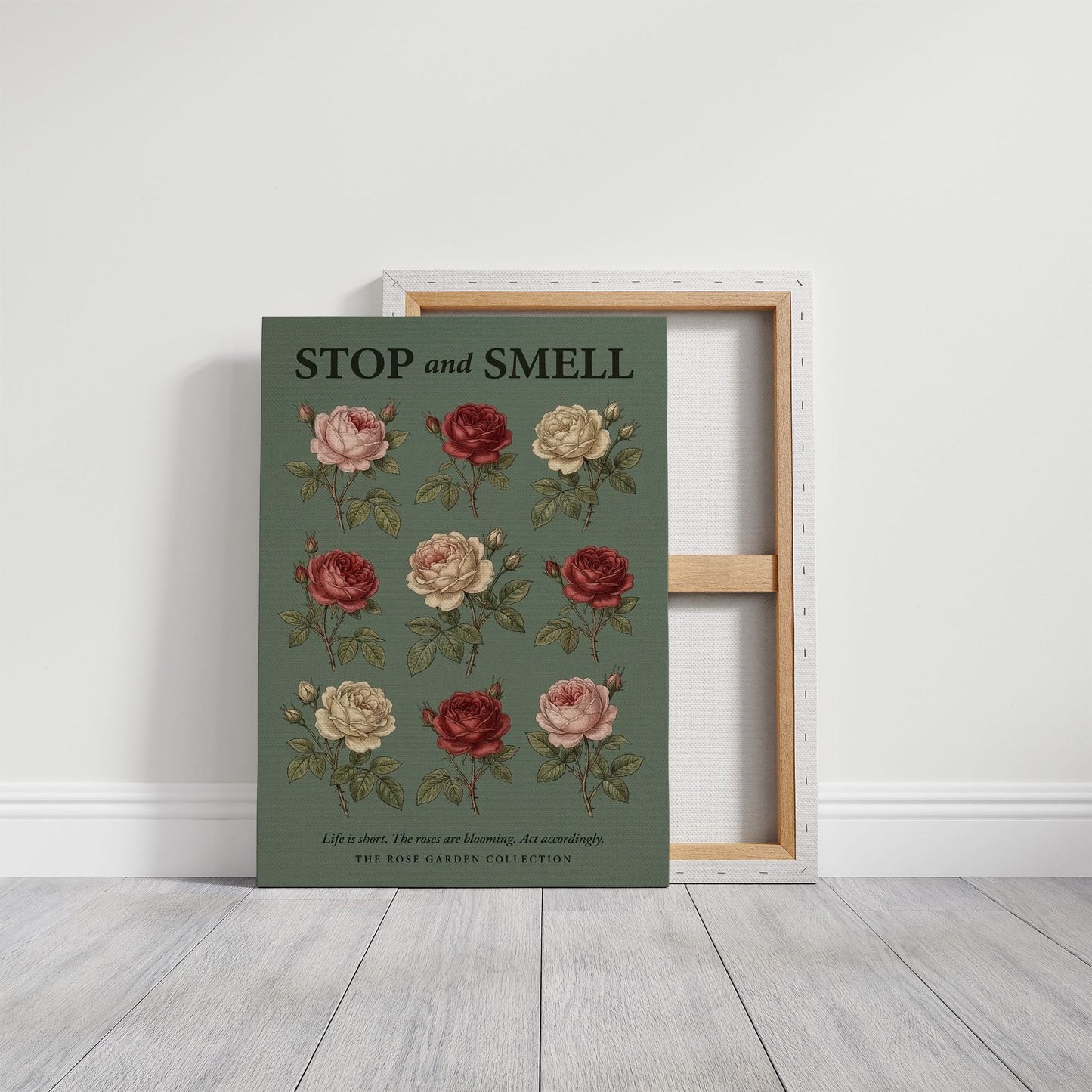 Stop and Smell: Vintage Rose Garden Chart