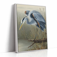 Marsh Sentinel Awaits Dawn