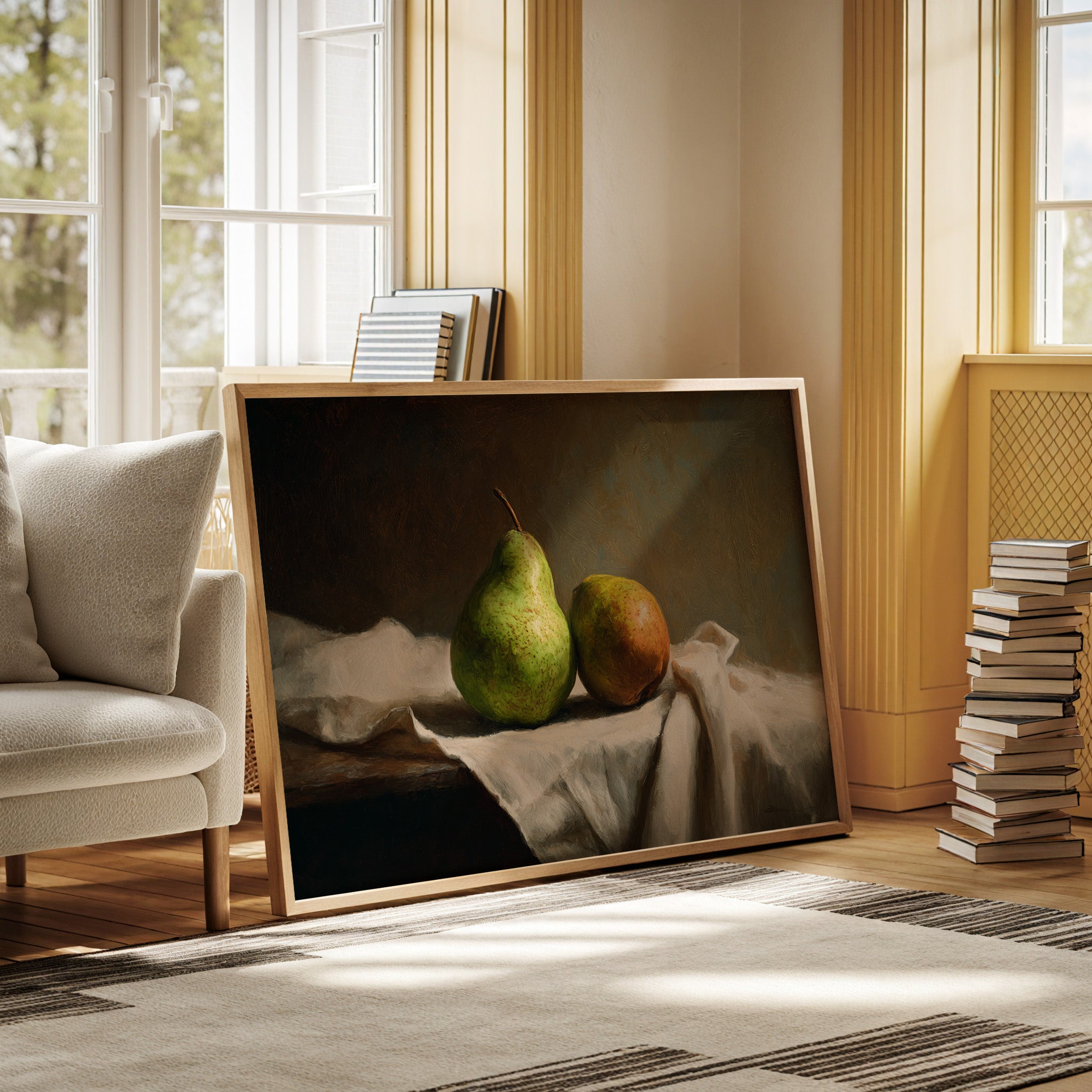 Pear And Apple Share Linen Light