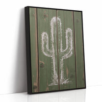 Chalk Stories On Weathered Wood