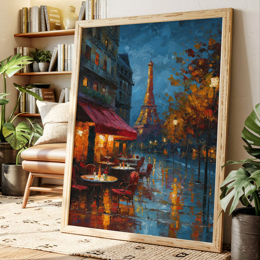 Under Parisian Lanterns' Glow