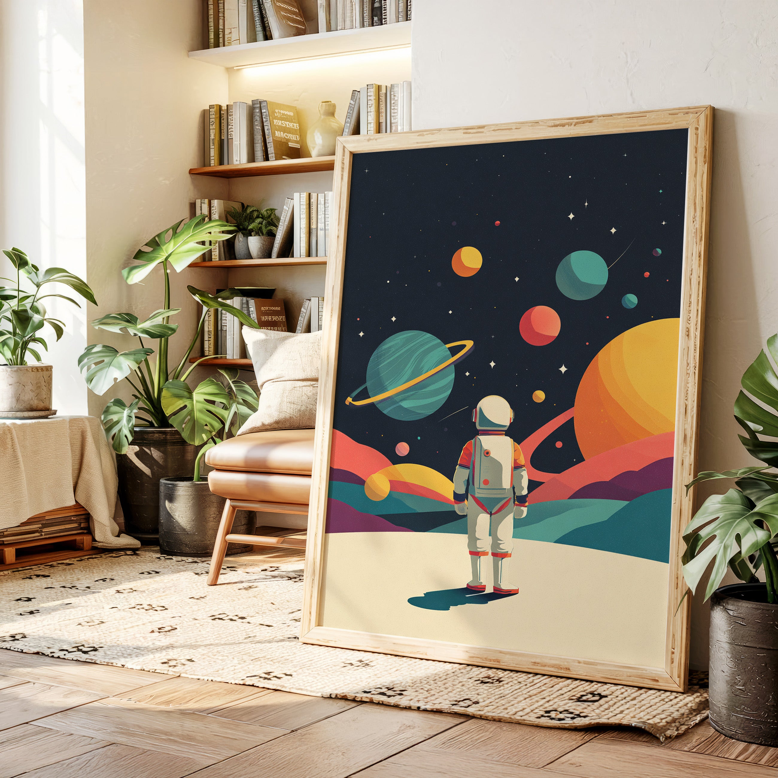 Galaxies Beyond the Horizon